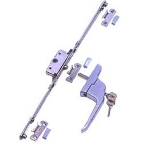 uPVC Espagnolotte Window Lock Handle set. Door Closer & Hardware D&D