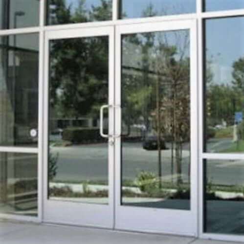 Storefront Door Hardware Application | D&D BUILDERS HARDWARE CO.