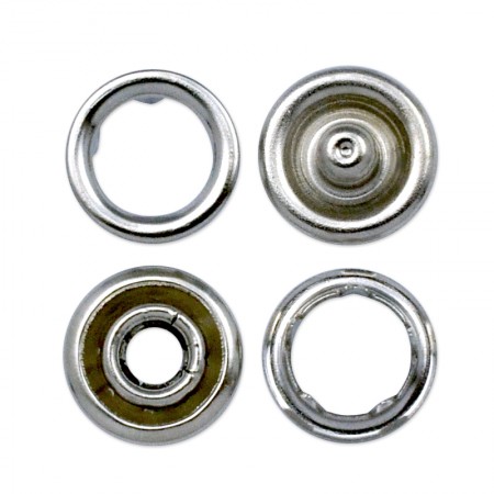 19mm Ring Snap Fastener | Functional Metal Buttons Manufacturer | Four ...