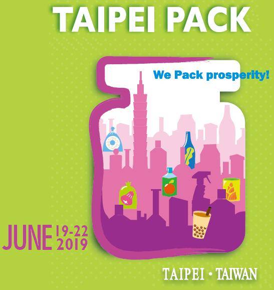 TAIPEI PACK (June 19-22, 2019) - Our booth Number: I0824 - Hope to see you again!
