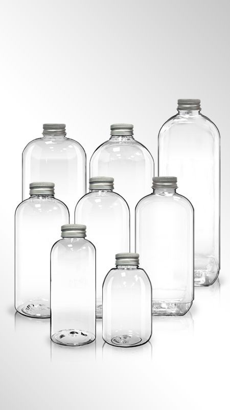 PET 32mm Round Series Bottles