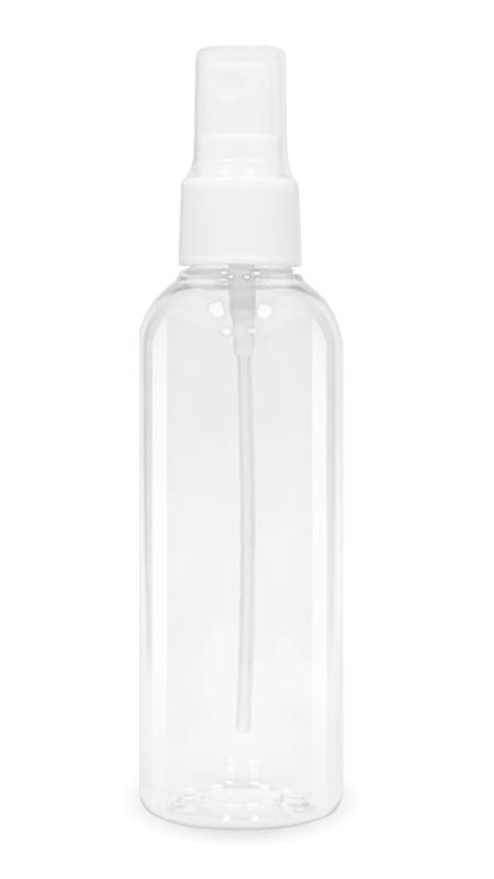 Serie de desinfectantes de manos PET (20-410-100-Limited) - Botella pulverizadora de neblina PET de 100 ml tipo 20/410