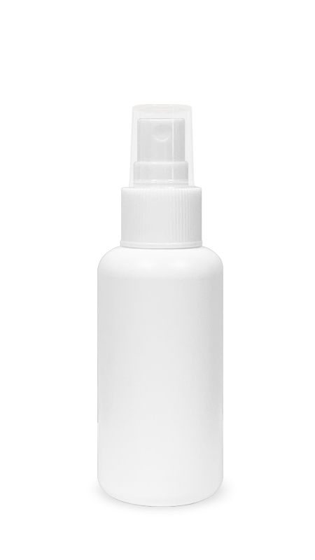 Serie de desinfectantes para manos PET (HDPE-S-100) - Botella tipo bala de pulverizador de niebla de HDPE de 100 ml