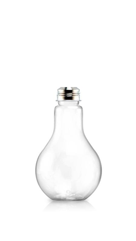 PET-Flaschen der 38-mm-Serie (LB500) - 510-ml-PET-Flasche in Glühlampenform zum Verpacken kühler Getränke mit Zertifizierung FSSC, HACCP, ISO22000, IMS, BV