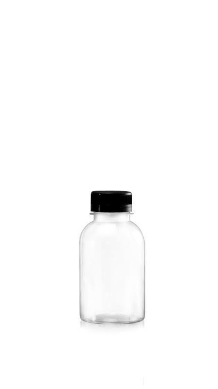 PET-Flaschen der 38-mm-Serie (65-285) - 285-ml-PET-Flasche im Boston-Stil für die Verpackung kühler Getränke mit Zertifizierung FSSC, HACCP, ISO22000, IMS, BV