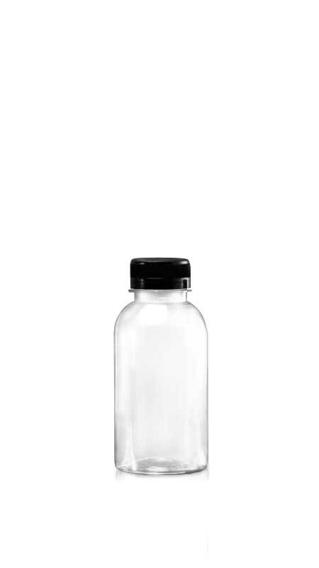 Sticle din seria PET de 38 mm (65-380) - Sticla PET Boston Style de 380 ml pentru ambalarea băuturilor reci cu Certificare FSSC, HACCP, ISO22000, IMS, BV