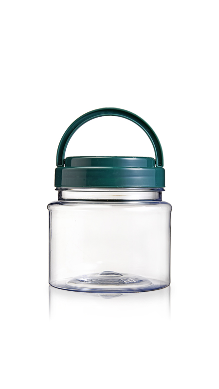 PET 89mm Series Wide Mouth Jar (D500) - 500 ml PET Round Jar with Certification FSSC, HACCP, ISO22000, IMS, BV