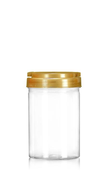 PET 89mm Series Wide Mouth Jar (D730) - 650 ml PET Round Jar with Certification FSSC, HACCP, ISO22000, IMS, BV
