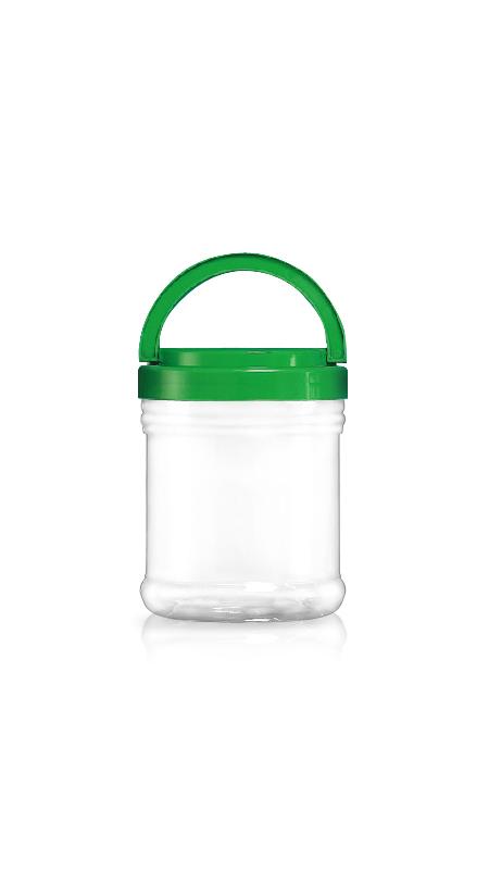 PET 120mm Series Wide Mouth Jar (J1200) - 1200 ml PET Round Jar with Certification FSSC, HACCP, ISO22000, IMS, BV