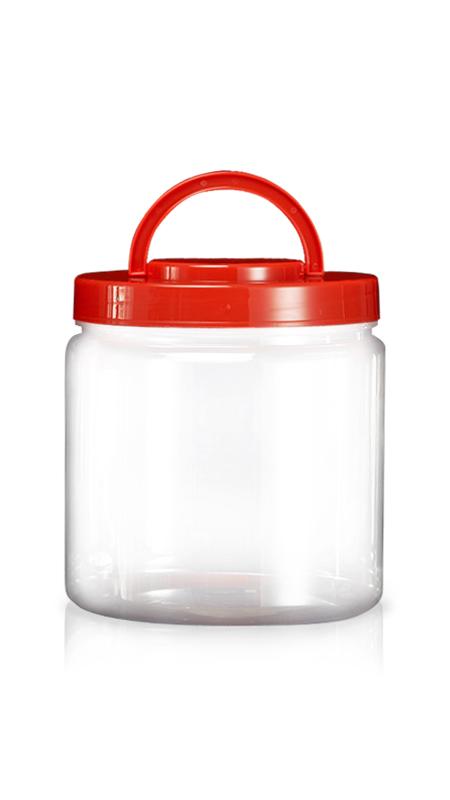 PET 180mm Series Wide Mouth Jar (M5000) - 5000 ml Round Jar with Certification FSSC, HACCP, ISO22000, IMS, BV