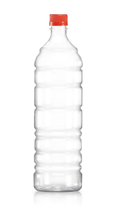 Sticle din seria PET de 28 mm (W1250) - Sticlă rotundă de apă PET de 1250 ml cu certificare FSSC, HACCP, ISO22000, IMS, BV