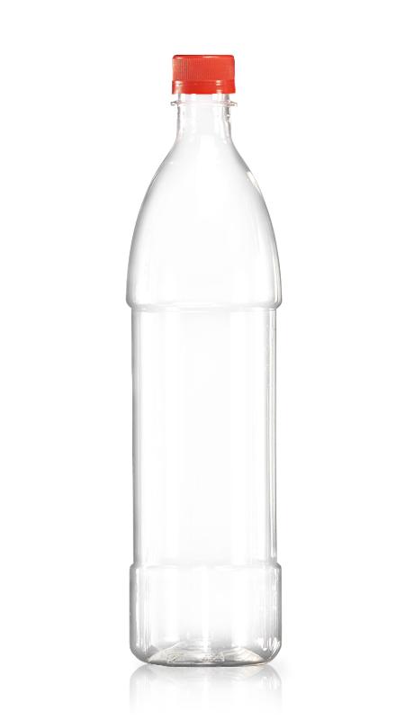 PET 28mm Series Bottles (W900) - 900 ml PET Square Sugar Cane Juice Bottle with Certification FSSC, HACCP, ISO22000, IMS, BV