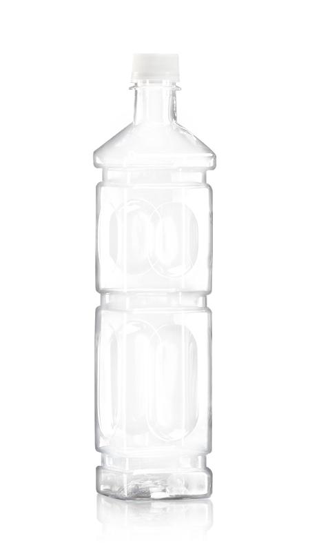 Sticle din seria PET de 28 mm (W804) - Sticlă PET pătrată de 800 ml pentru suc din trestie de zahăr cu certificare FSSC, HACCP, ISO22000, IMS, BV