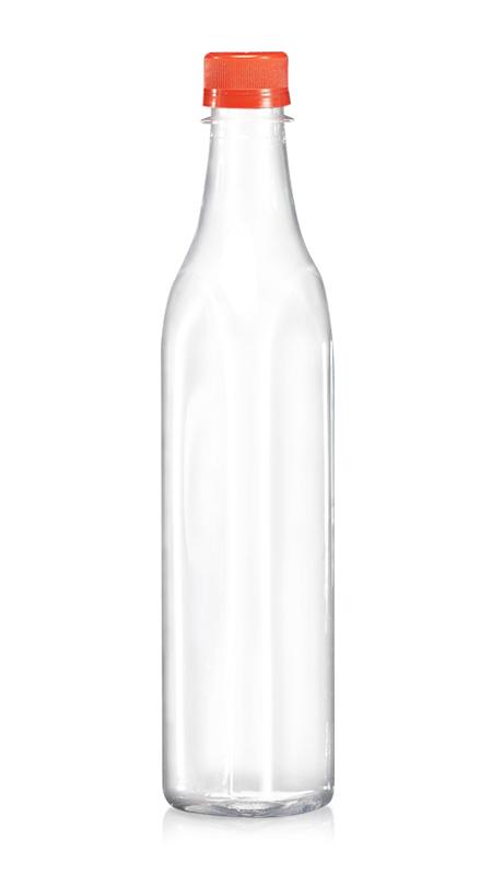 Sticle din seria PET de 28 mm (W503) - Sticlă de apă triunghiulară PET de 500 ml cu certificare FSSC, HACCP, ISO22000, IMS, BV
