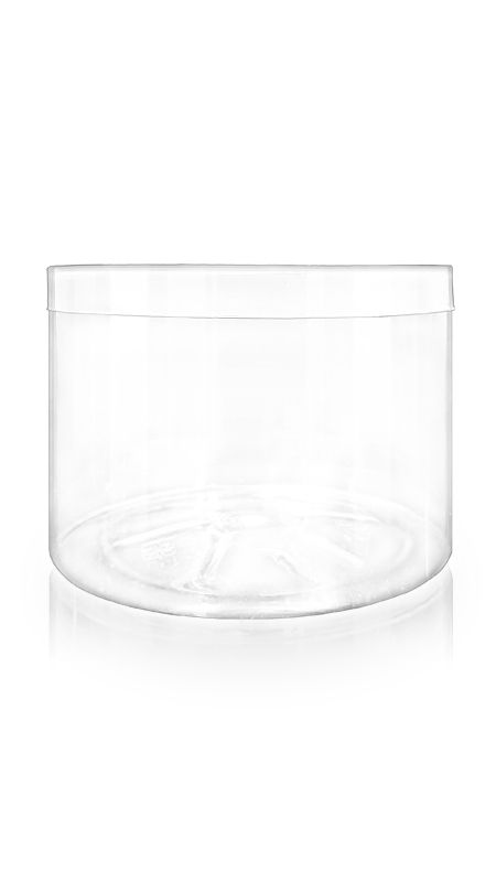 The S Series PET Container (140-600) - 1390 ml S Series PET Jar