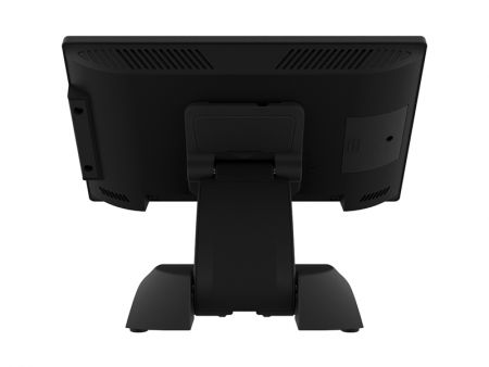 Fast POS with robust, foldable stand.