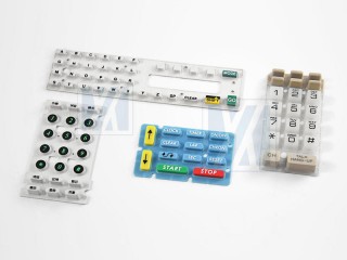 لوحة مفاتيح مطاط السيليكون - لوحة المفاتيح والزر