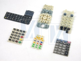 Silicone Rubber Keypad - Tastatur und Knopf