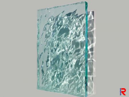 Lastra acrilica increspata dall'acqua - Water Rippled Acrylic Sheet
