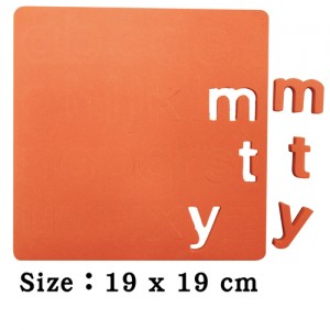 Safety EVA Magnet of 123 or abc (Self-color)