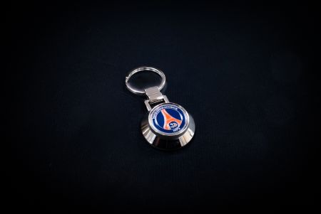 Round Shape Coin Keychain with Opener