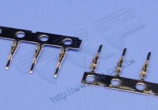 Gold-Plated Crimp Terminal 30-36 AWG for H10J2 Housing - 10J2T-G_JAE connector terminal gold plated 30 32 34 36 AWG FI-X/FI-A