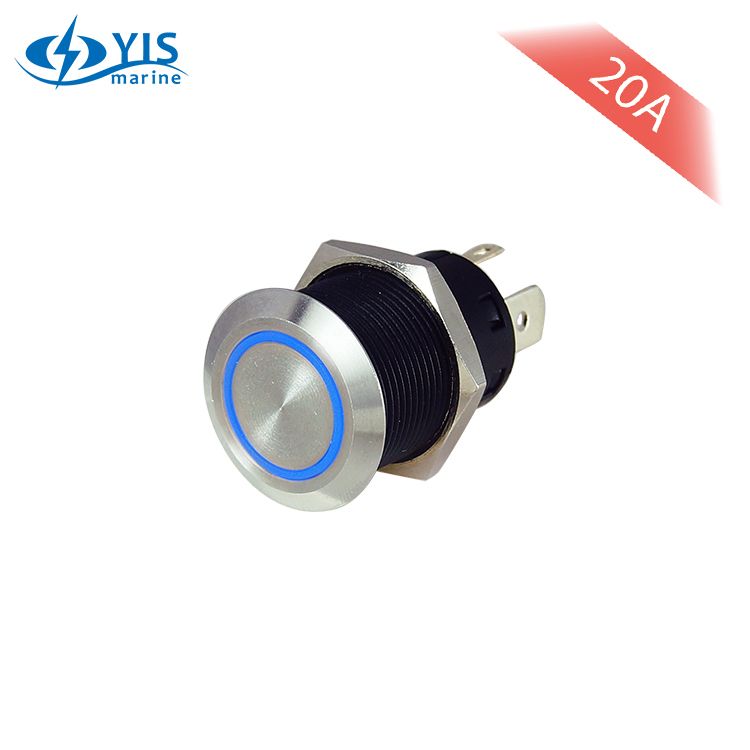 Large Current Stainless Steel Push Button Switch Industrial