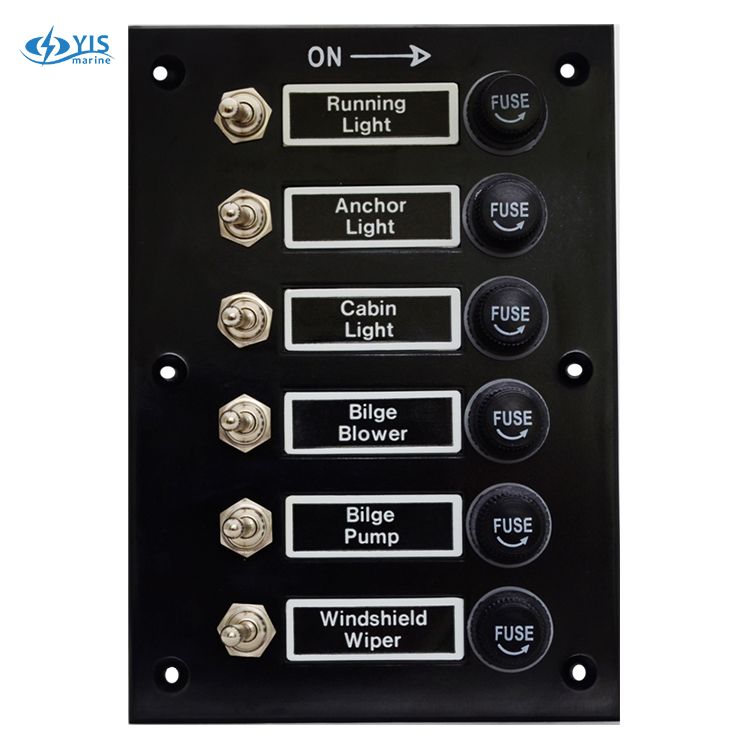 Sp2016f 6p Toggle Switch Panel Industrial And Marine Switch