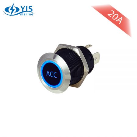 Large Current Stainless Steel Push Button Switch Industrial