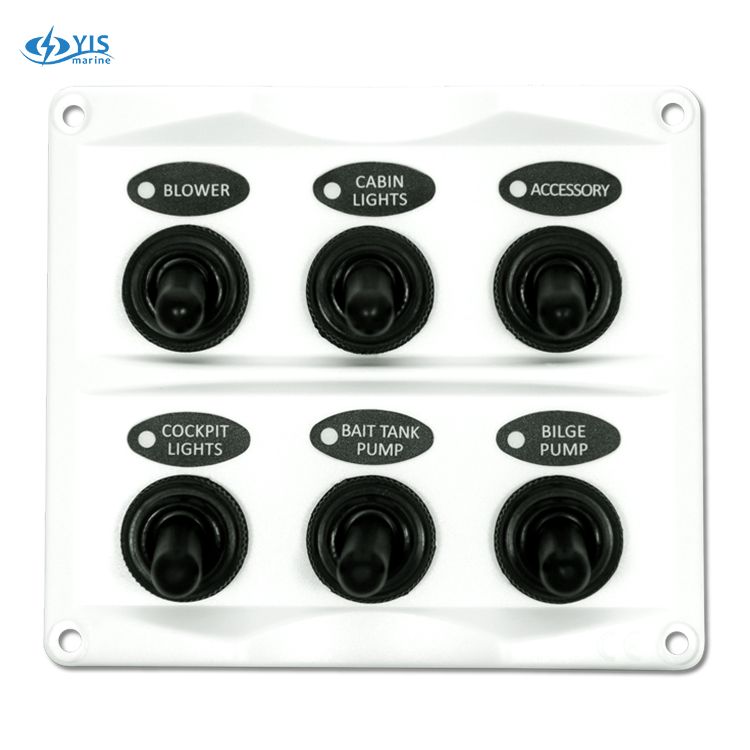 Waterresistant switch panels 2013/11/19 Industrial And Marine