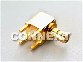 Conector SMB para montagem em PCB (4 pernas), fabricante de ângulo reto | Connekt