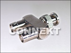Conector BNC para plugue BNC para adaptador de conector BNC