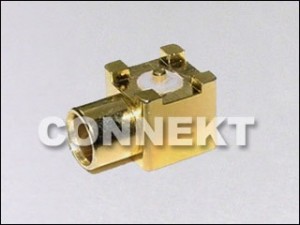 Conector MCX para montagem em PCB (tipo SMT)