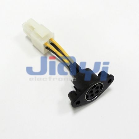 Arnés de cableado con Power Mini Din - Arnés de cableado con Power Mini Din