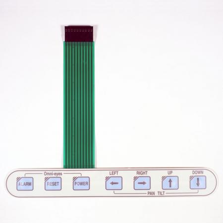 Membranomkopplare - Membranomkopplare är gränssnittsverktyg för användarutrustning som möjliggör kommunikation av kommandon från användare till elektroniska enheter.