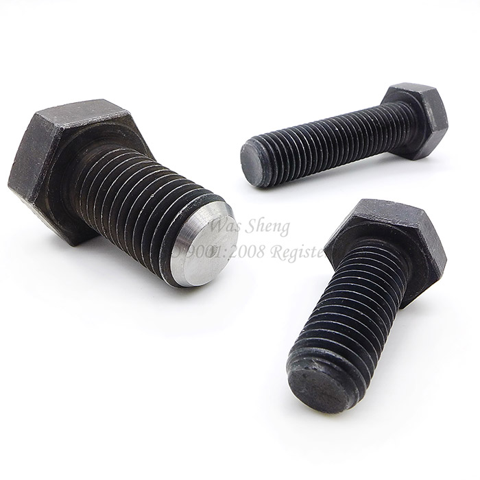Din933 Alloy 12 9 Outer Hexagon Hex Socket Head Cap Screws Bolts Thermal Black Oxide Machined Parts Manufacturers Was Sheng