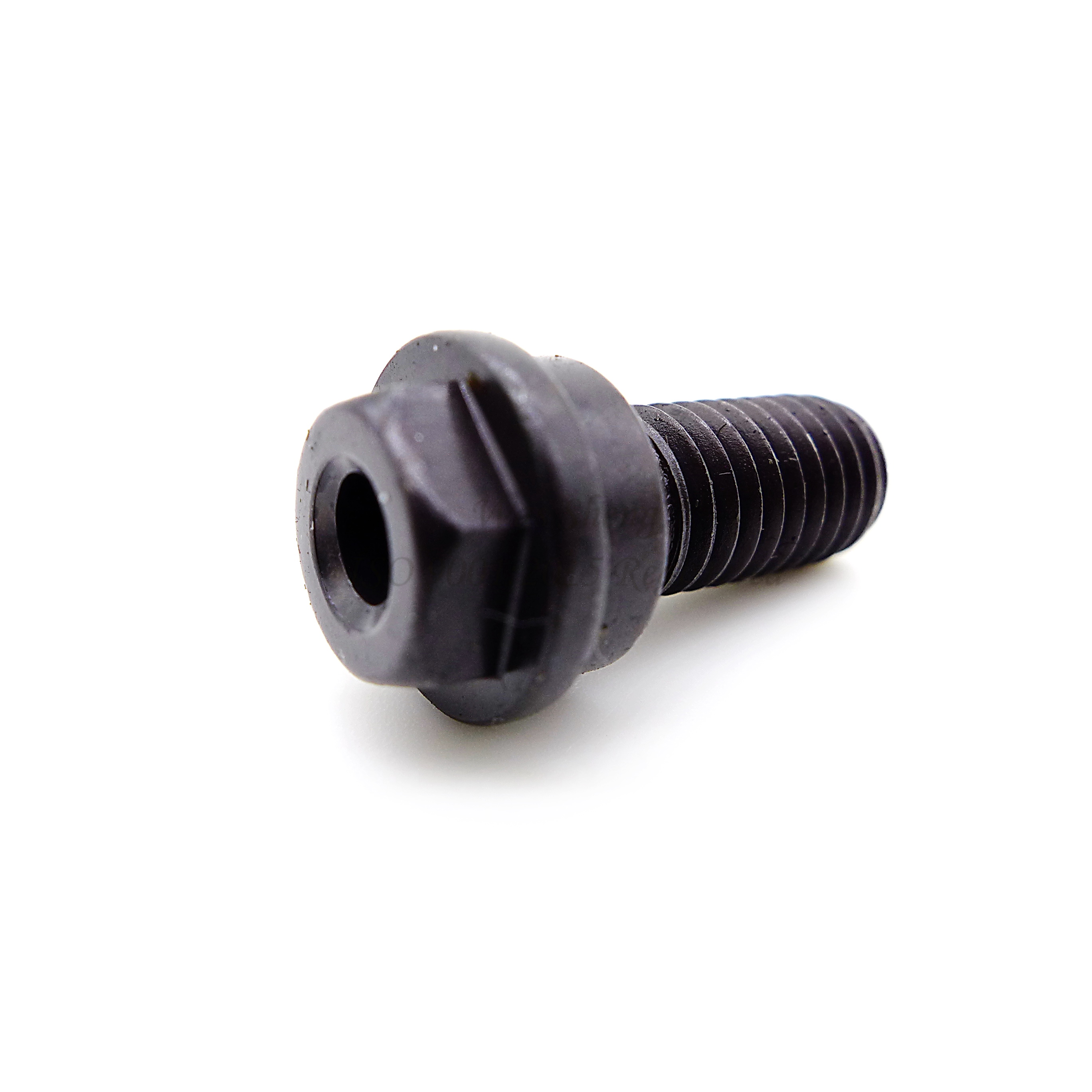 Hex Socket Washer Head Shoulder Screws Through Hole Black Oxide