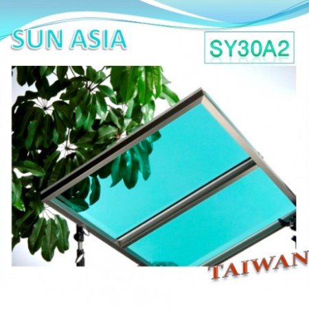 Твердый поликарбонатный лист UV400 (зеленый)