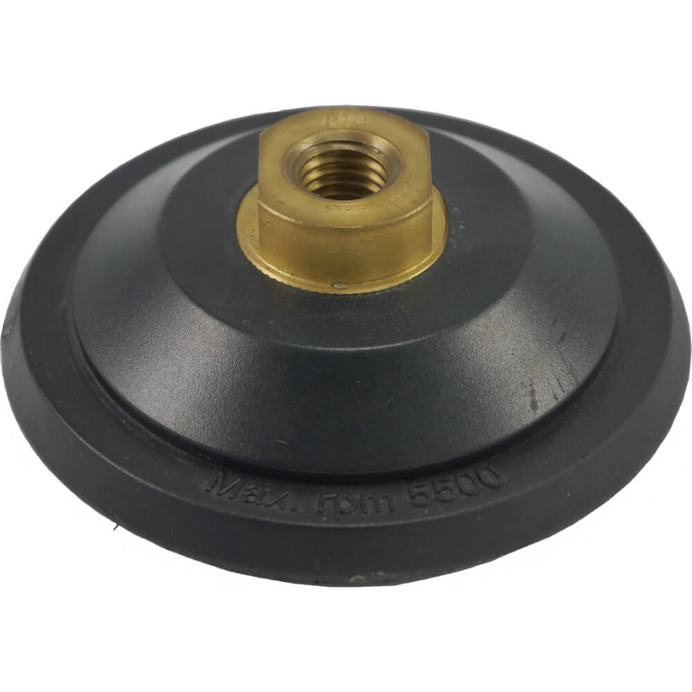 4" Rubber Backing Pad - 7W037-1