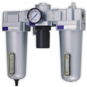 Unità di preparazione dell'aria da 1" (filtro dell'aria, regolatore dell'aria, lubrificatore) GP-819H