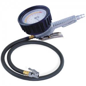 Manómetro de presión de neumáticos de 3 funciones (manguera de 85 cm)