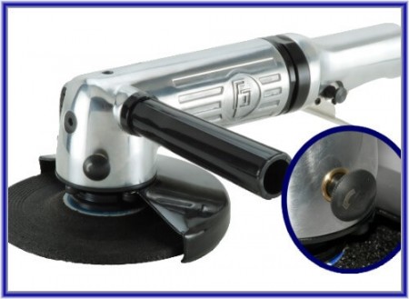 Air Angle Grinder (Stop-Spanner Free)