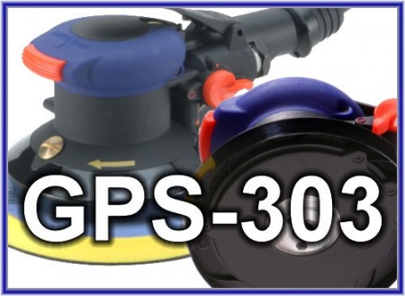 GPS-303 seri Air Random Orbital Sander (Tanpa Kunci Pas, Tuas Pengaman)
