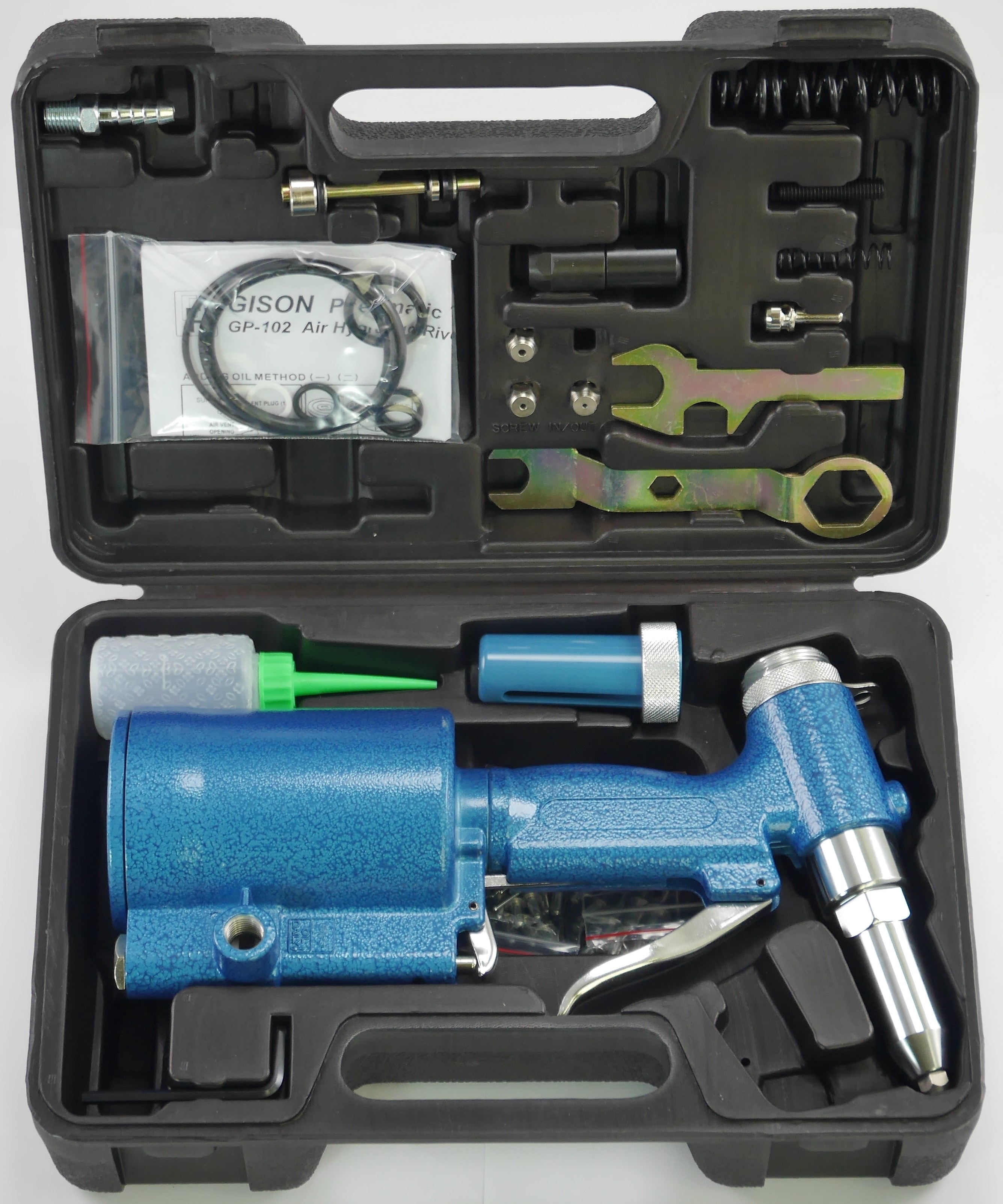 Air Hydraulic Riveter Kit (GP102) Supply. Over 44 Years of Vacuum Suction Enhanced Air