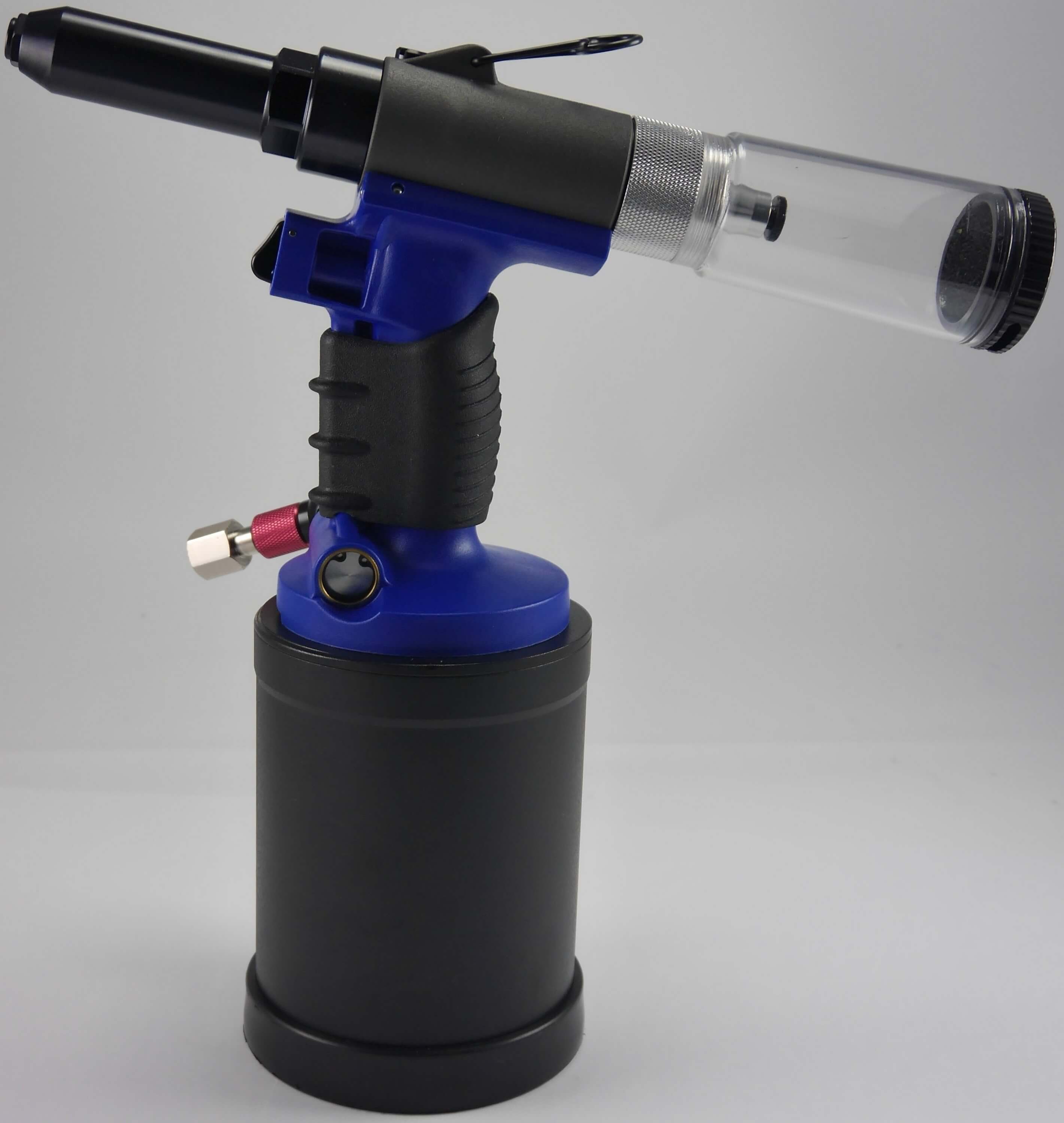 複合空気油圧リベッター（1816 kg.f、真空タイプ）供給。44年以上の真空吸引強化型エアコンプレッサーを使用したハンドツールの供給-GISON