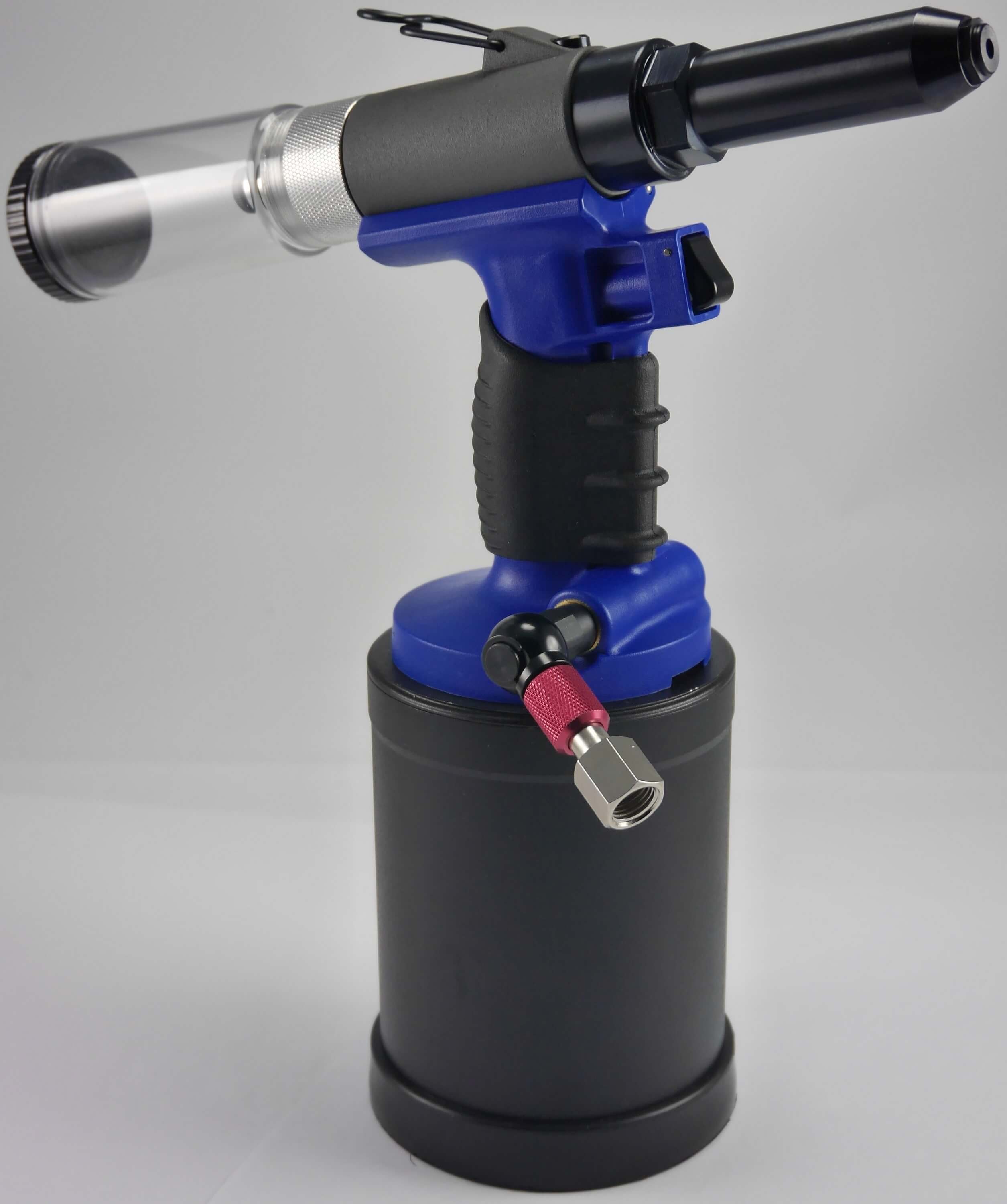 複合空気油圧リベッター（1816 kg.f、真空タイプ）供給。44年以上の真空吸引強化型エアコンプレッサーを使用したハンドツールの供給-GISON