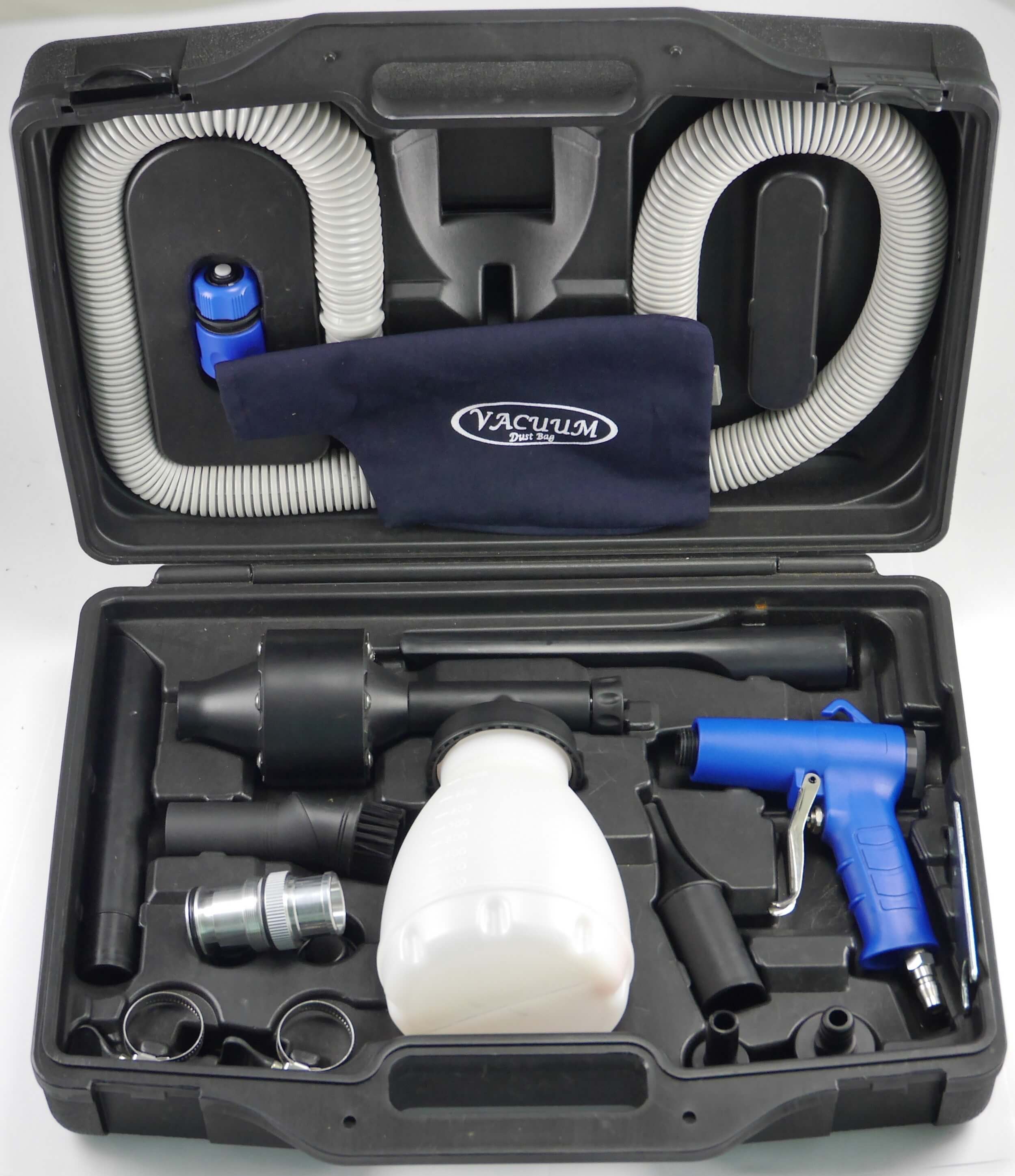 エアフォームクリーニングガンキット（4 in 1）供給。44年以上の真空吸引強化エアコンプレッサー駆動ハンドツール供給GISON