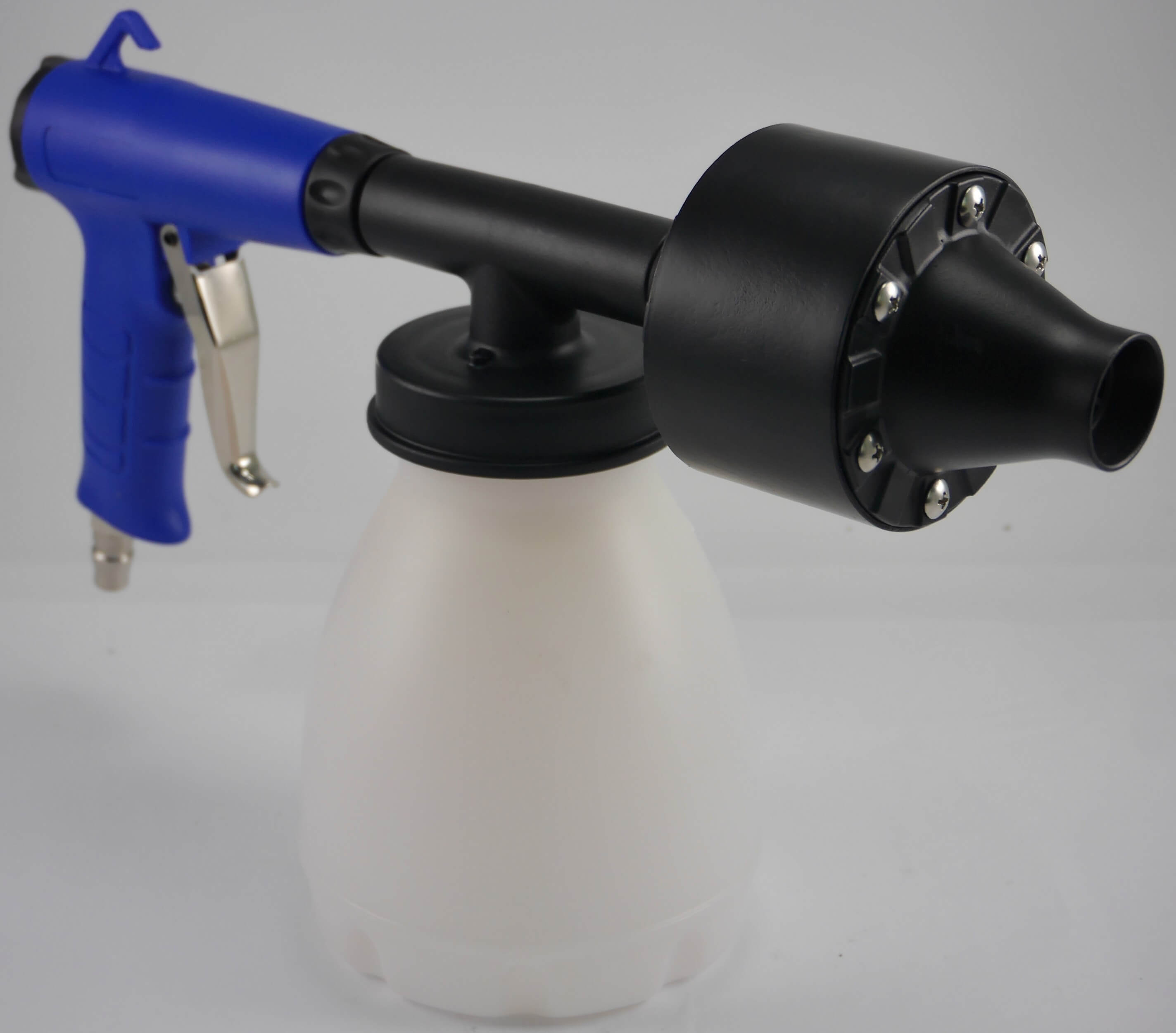 エアフォームクリーニングガンキット（4 in 1）供給。44年以上の真空吸引強化エアコンプレッサー駆動ハンドツール供給GISON