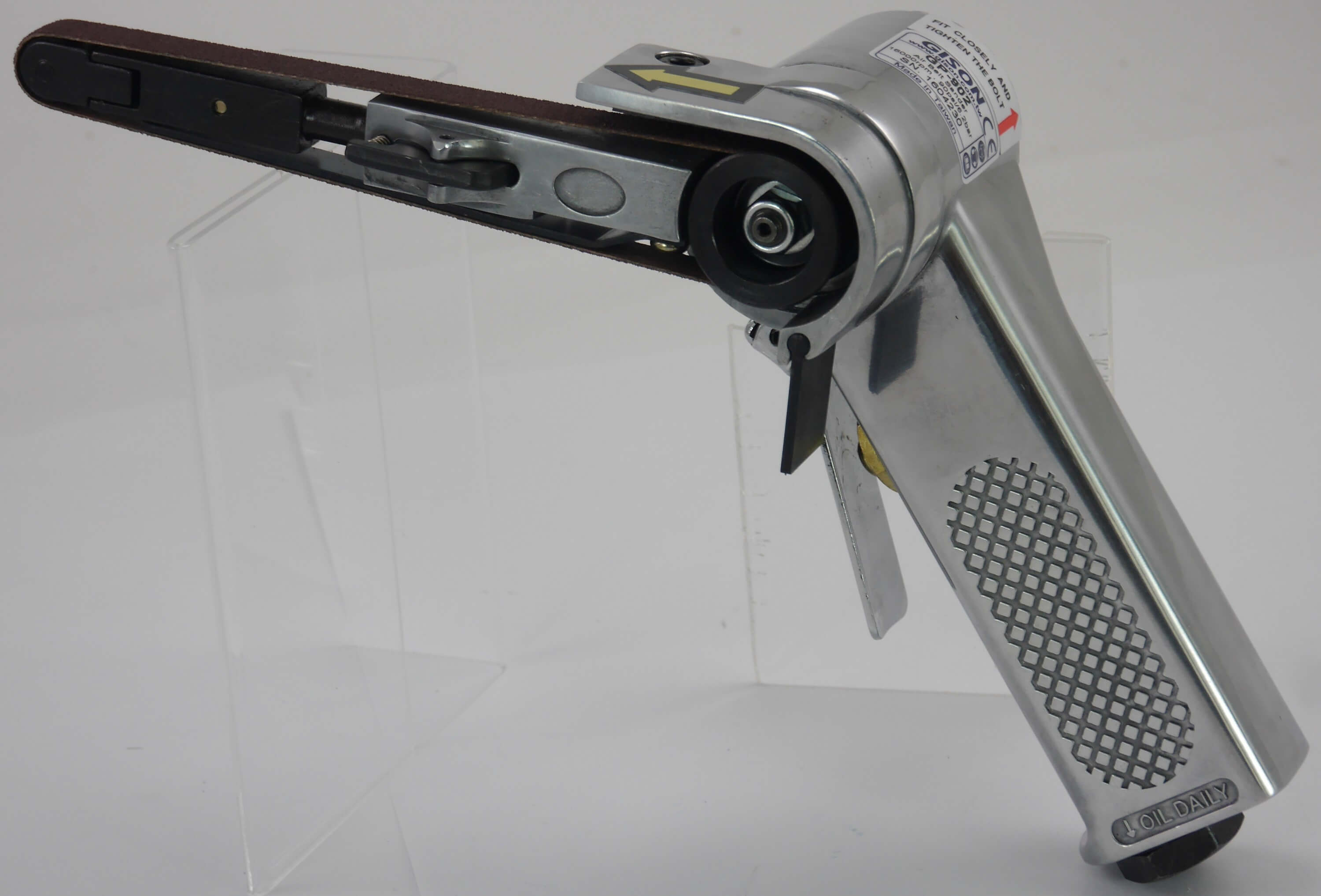 Air Belt Sander (10x330mm,18000rpm) Supply. Over 44 Years of Vacuum