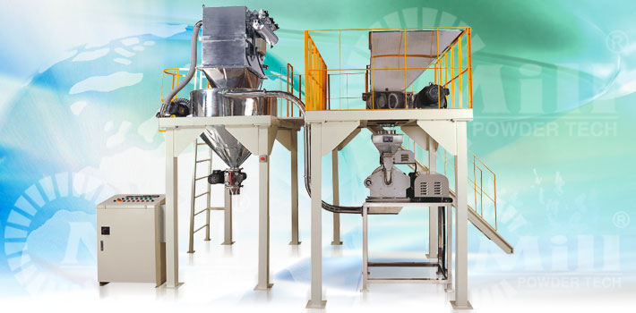 pin mill powder processing equipment